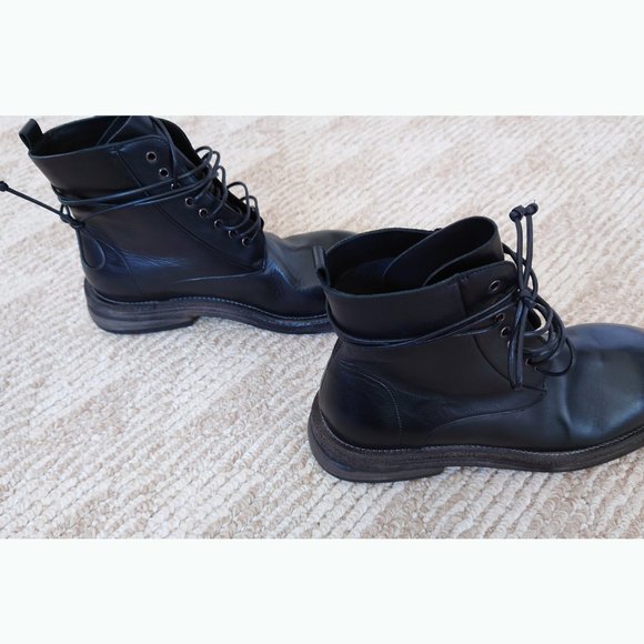 MARSÈLL Black Dodone Ankle Boots - Picture 3 of 4